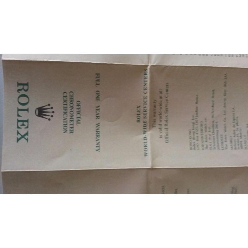 Rolex oyster.perpetual brand new in box