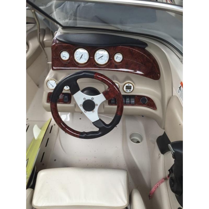 2006 Glastron MX185 Bow Rider complete with Twin Axle Braked Trailor