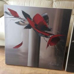 PRICE DROP! 2 large canvasses