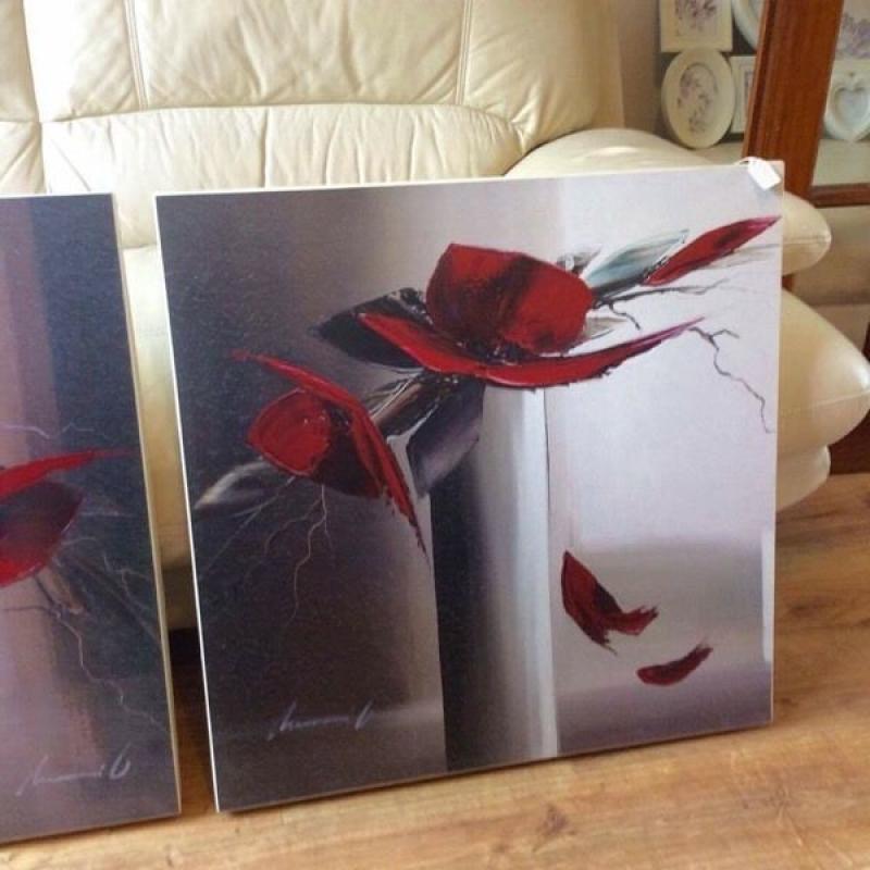 PRICE DROP! 2 large canvasses