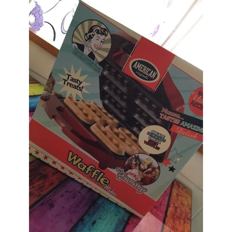American Originals waffle maker!