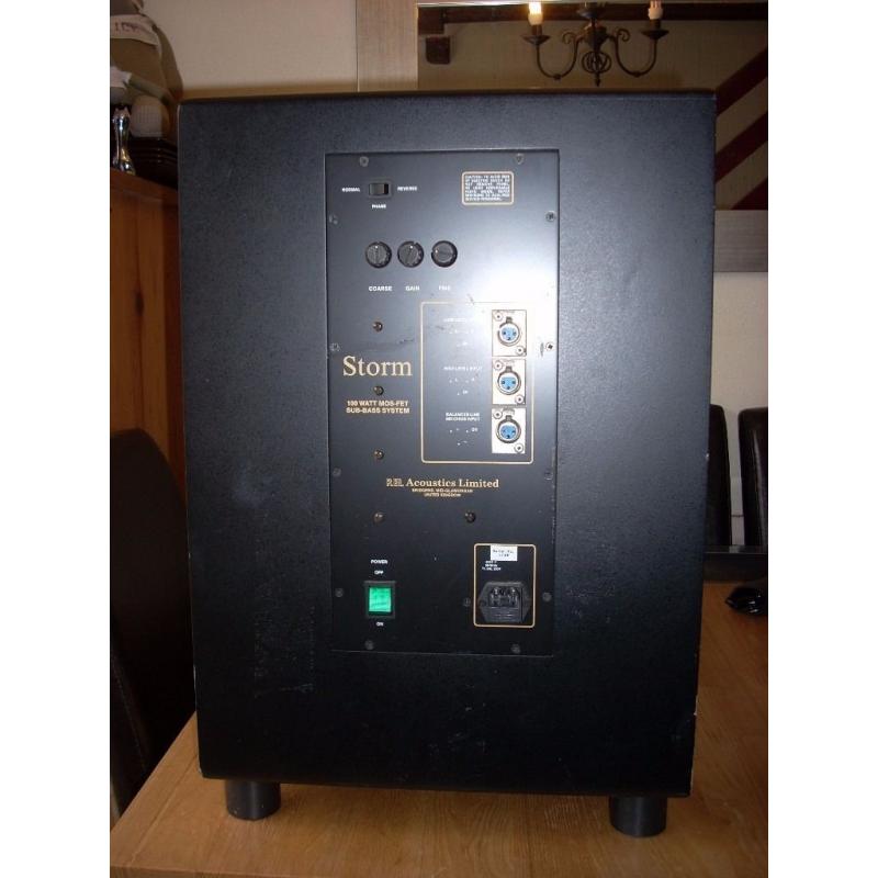 Rel storm 100 watt sub bass system