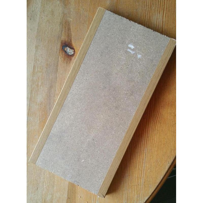 Homebase Oak veneer plinth