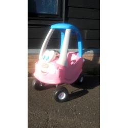 Pink Cozy Coupe Car