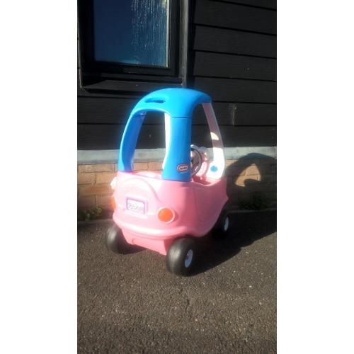 Pink Cozy Coupe Car
