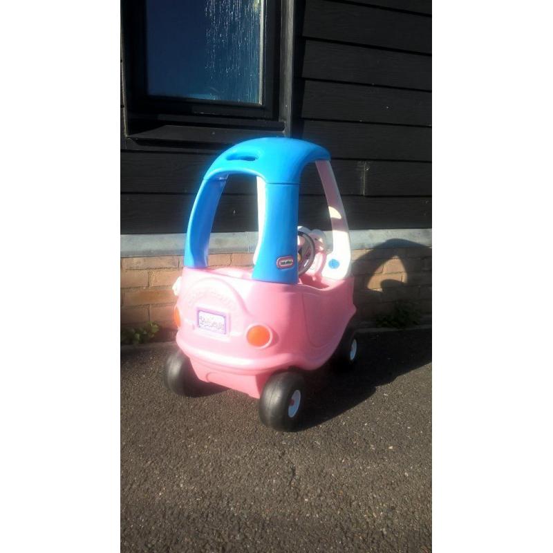 Pink Cozy Coupe Car