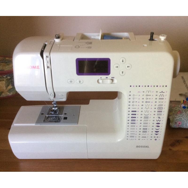 Almost new janome 8050xl for sale
