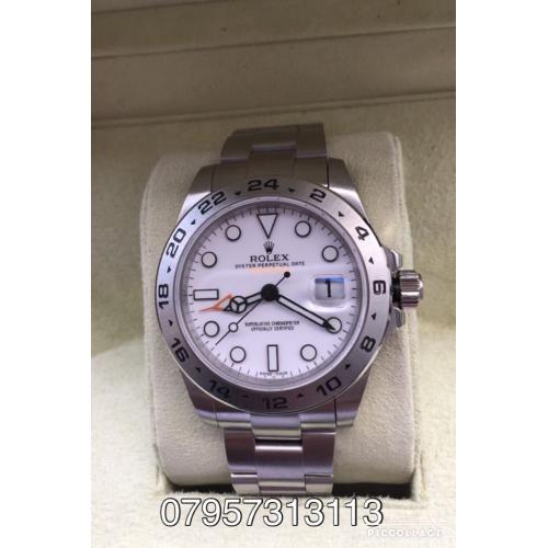Rolex explorer 2 Eta Swiss luxury automatic watch 3255 brand new V6 N with box