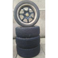 15" WOLFRACE ALLOY WHEELS