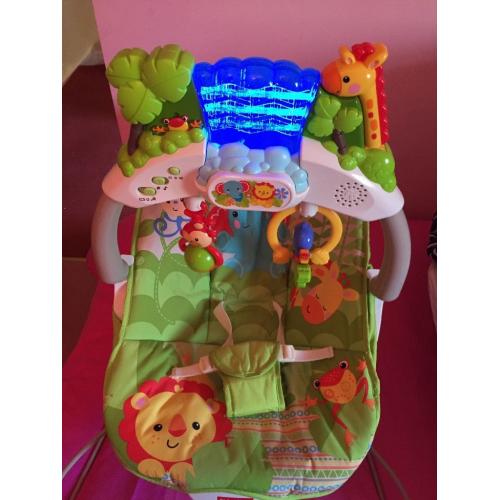 Fisher Price Rainforest Friends Deluxe Bouncer