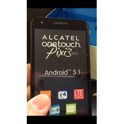 Alcatel pix3 4.5 inch screen (android 5.1)
