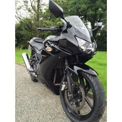 KAWASAKI EX 250 K8F NINJA BLACK MINT