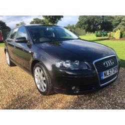 2007 57 AUDI A3 2.0 TDI SPORT 5D 138 BHP DIESEL