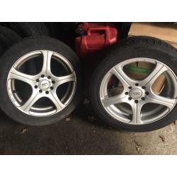 BK racing 15" wheels
