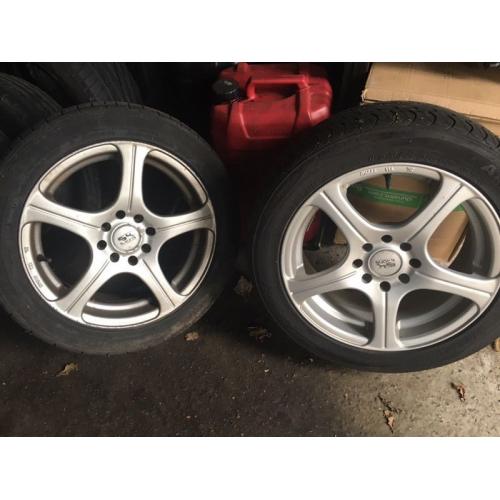 BK racing 15" wheels
