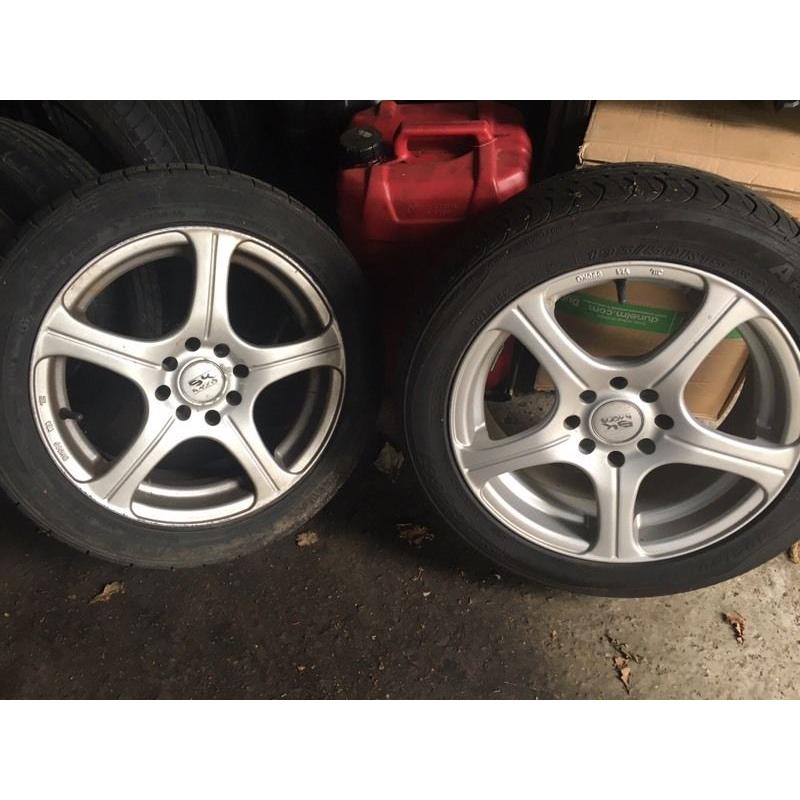 BK racing 15" wheels