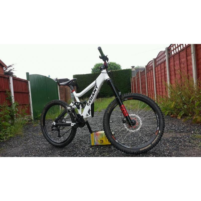 Giant glory medium downhill custom freeride bike not specialized Scott orange