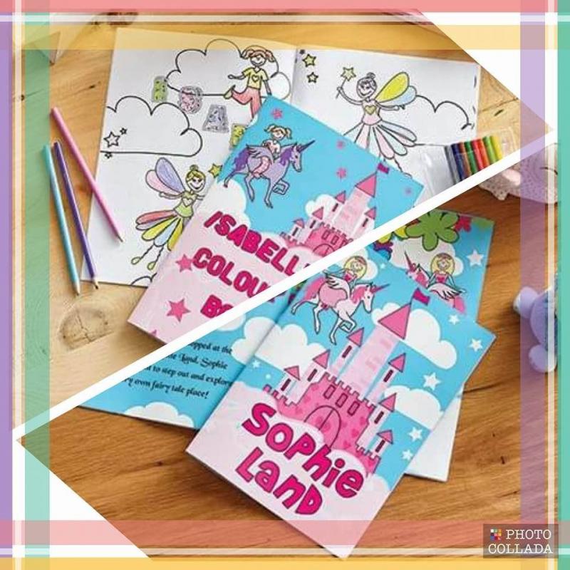 Princess Story Book & Colouring Set