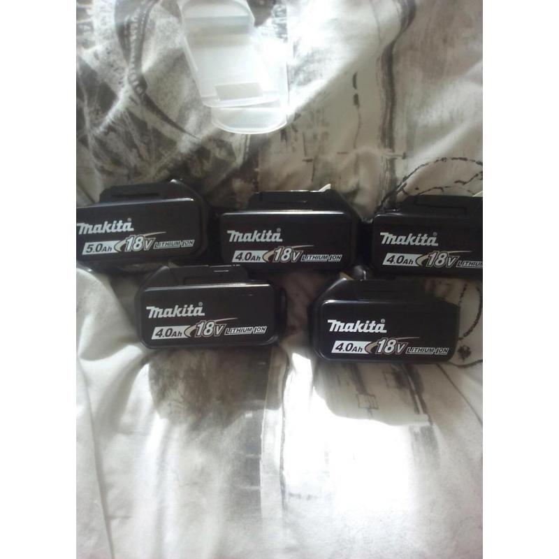 Makita batteries
