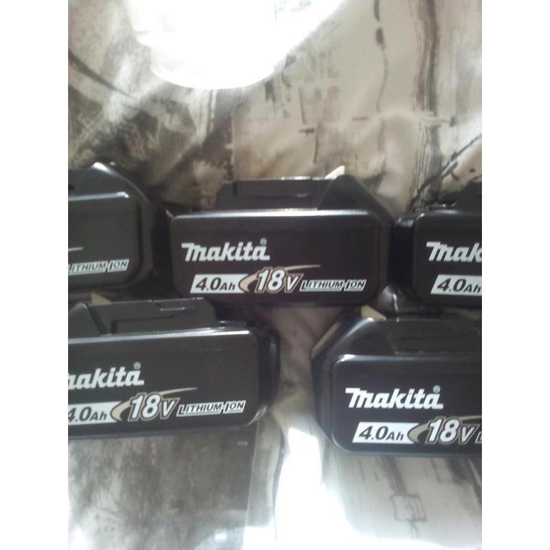 Makita batteries