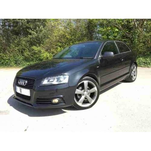 AUDI A3 BLACK EDITION s line DSG 3dr 2.0tdi 2011 (170hp) *BREAKING*