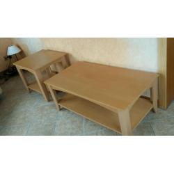 Coffee tables x 2