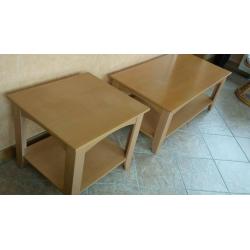 Coffee tables x 2