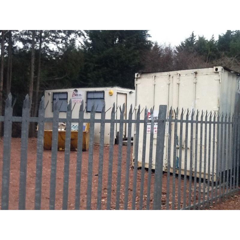 Office & Yard store . prime Bearsden business address storage Cointainer unit to let rent