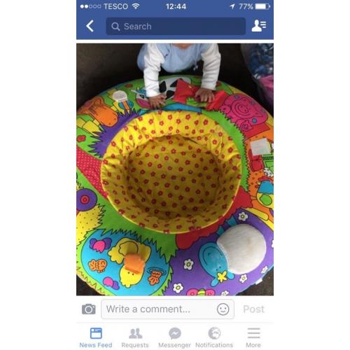 Baby donut play nest