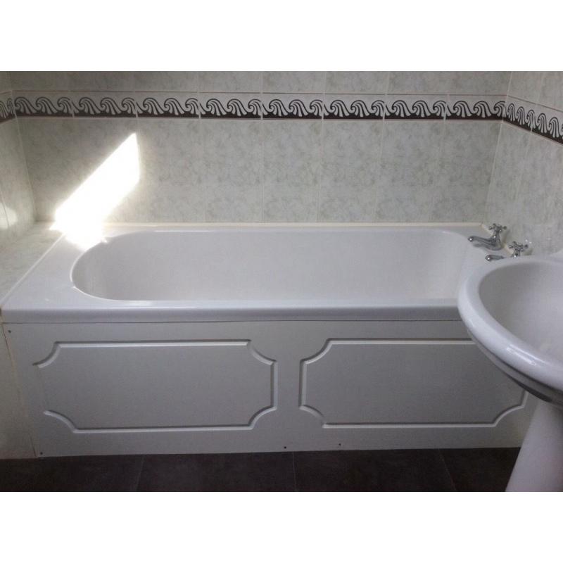 White Bathroom Suite
