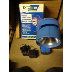 Keyline 6v torch/lamp 800000 candle power, needs new battery