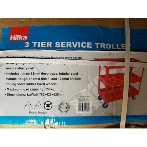 Hilka - 3 Tier Service trolley