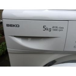 Beko 5kg capacity washing machine with instruction leaflet for collection only