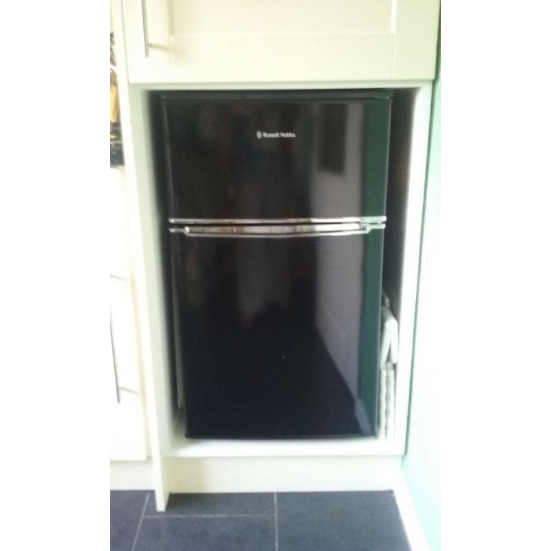 Russell Hobbs Black Fridge Freezer