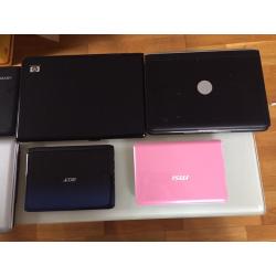 Joblot of 28 working laptops