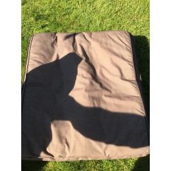 Out door garden chairs cushions x 8