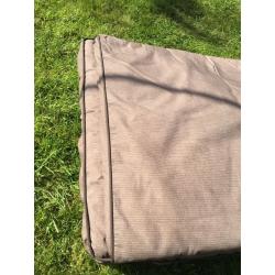 Out door garden chairs cushions x 8