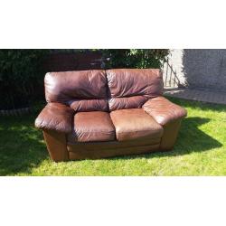 Leather sofa
