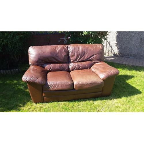 Leather sofa