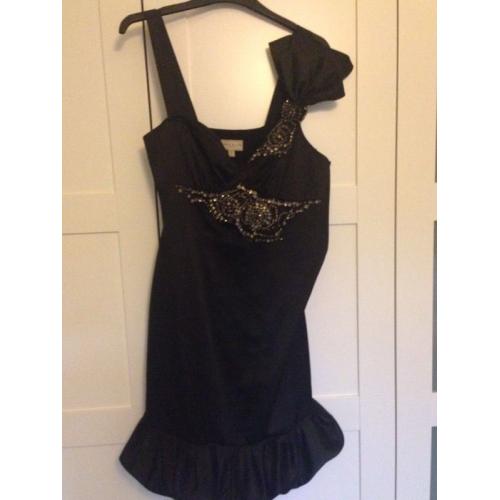 Black sequinned Karen Millen dress