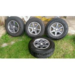 4x4 wheels and Good tyres