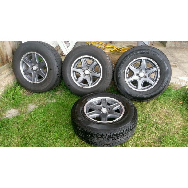 4x4 wheels and Good tyres