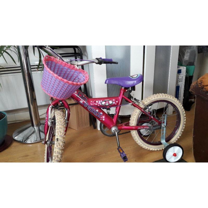 Raleigh Dreamz girls bicycle