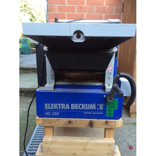 Electra Beckum HC260 Thickener planer