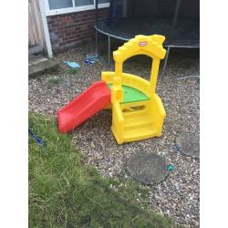 Little tikes slide indoor or outdoor
