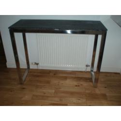 Bar Table together with 2 Stools (Ex John Lewis) - excellent condition