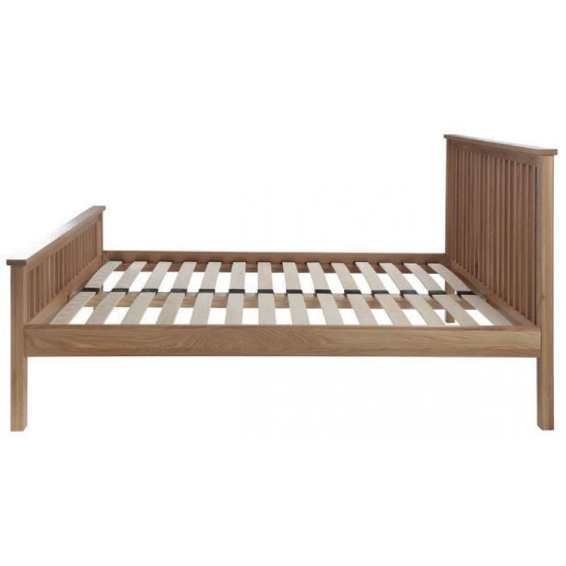 Silentnight Harrison Oak Bedstead King Size - New