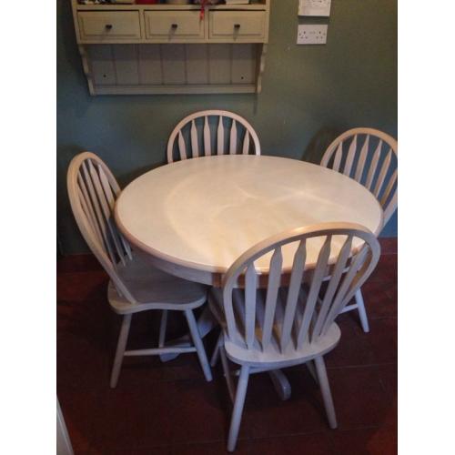 Table and chairs