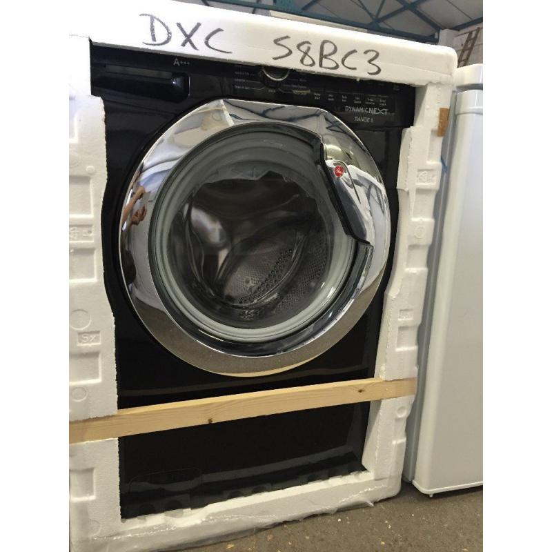 Hoover DXC58BC3/1-80 DXC58BC3 8kg 1500rpm Freestanding Washing Machine Black