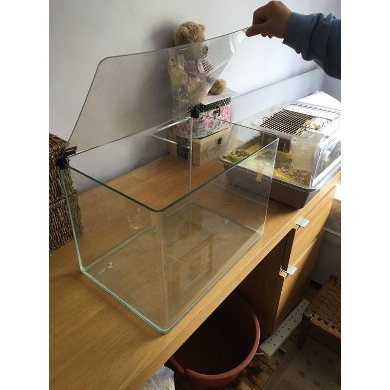 Fish tank glass